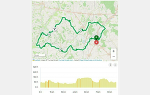 CHALLENGE DU CENTRE : La vallée du Loir et le Perche vendômois 98 Km