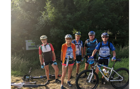 Fléchage VTT Vendôme à Vélo vendredi 17juin