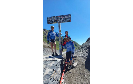 4 cyclos au Tourmalet